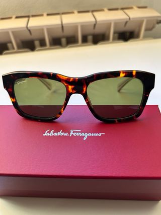Occhiali da sole Salvatore Ferragamo - Marroni