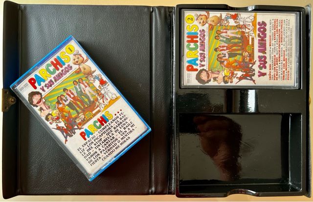 Parchís y sus amigos. Estuche con 2 Cassettes