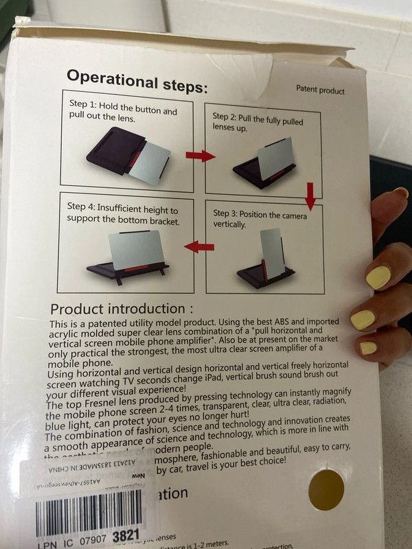 Amplificador Pantalla Móvil