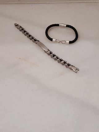 Pulseras hombre: Pack 2 unidades