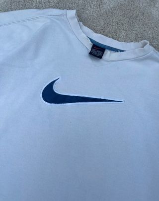 Sudadera Crewneck Nike Swoosh blanca