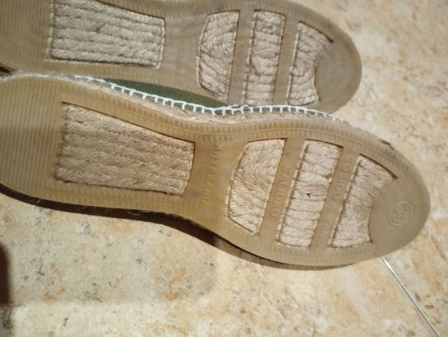 Alpargatas yute artesanales