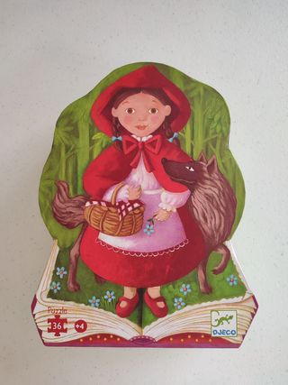 Puzzle Djeco Caperucita Roja 36 piezas