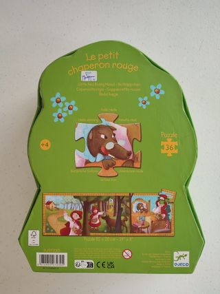 Puzzle Djeco Caperucita Roja 36 piezas