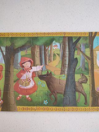 Puzzle Djeco Caperucita Roja 36 piezas
