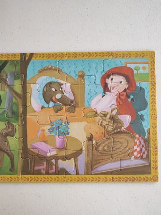 Puzzle Djeco Caperucita Roja 36 piezas