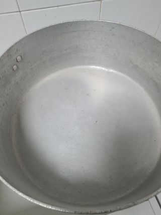 Olla industrial aluminio