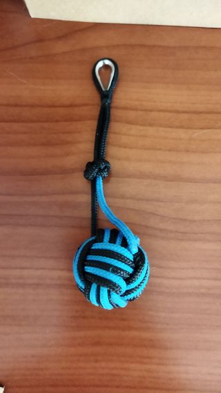 Portachiavi nodo pallina