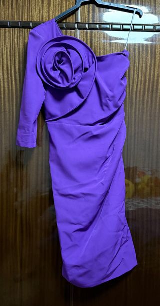 Vestido fiesta morado
