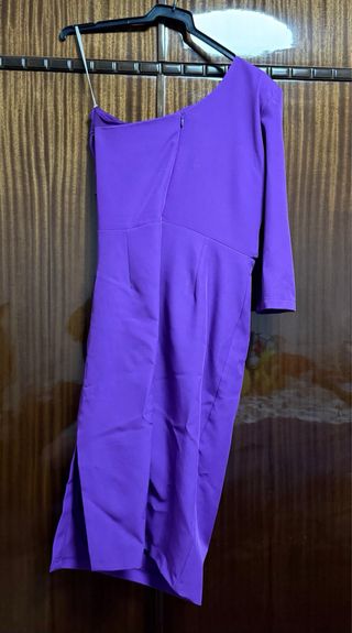 Vestido fiesta morado