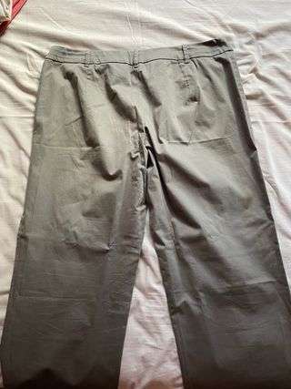 Pantaloni eleganti verde oliva