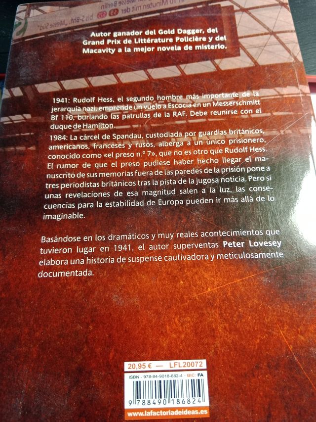 El secreto de spandau (Spanish Edition)