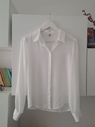 Camisa blanca mujer talla S