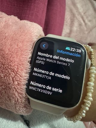 Apple Watch Serie 7 45mm GPS starlight