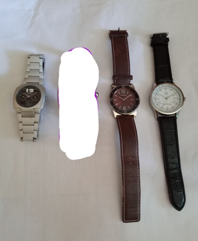 Set 3 orologi Breil e altro