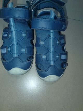 Sandalias niño azul - talla 35
