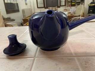 Teiera Ceramica Blu