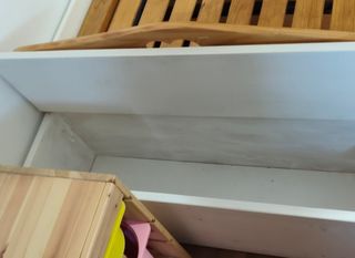 Cama 90 en madera maciza, hecha a mano