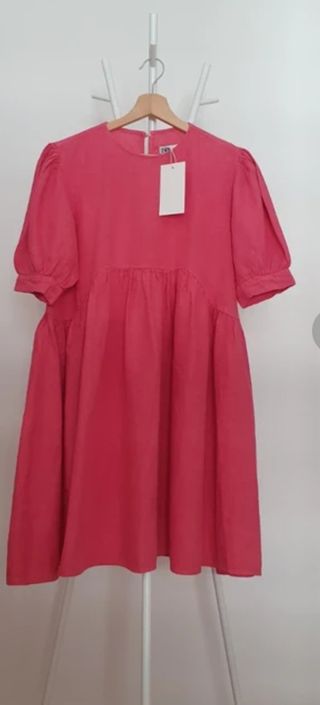 Vestido Zara fucsia talla S