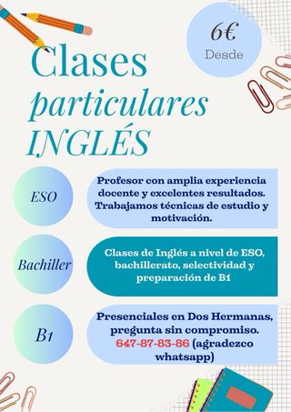 CLASES ECONÓMICAS DE INGLÉS 