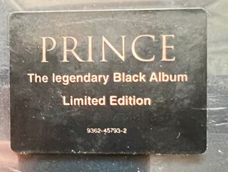 CD Prince - Black Album (Edición Limitada)