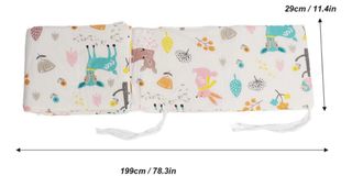 Protector cuna niños bebés - ciervo