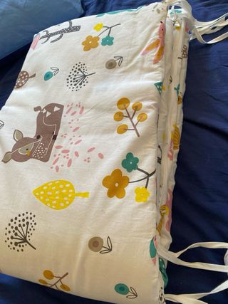 Protector cuna niños bebés - ciervo