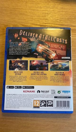 PS5 (PlayStation 5) Deliver at all costs