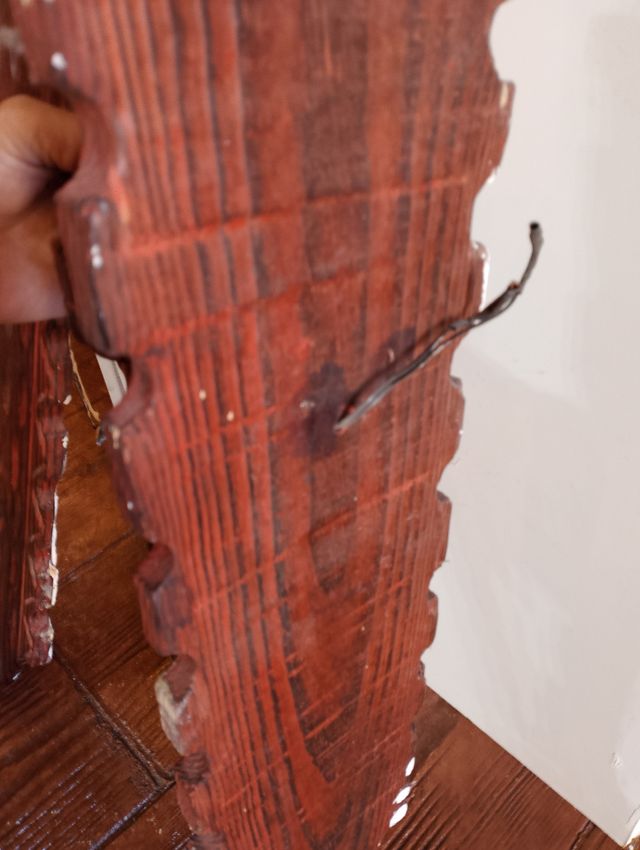 Apliques pared madera antiguos