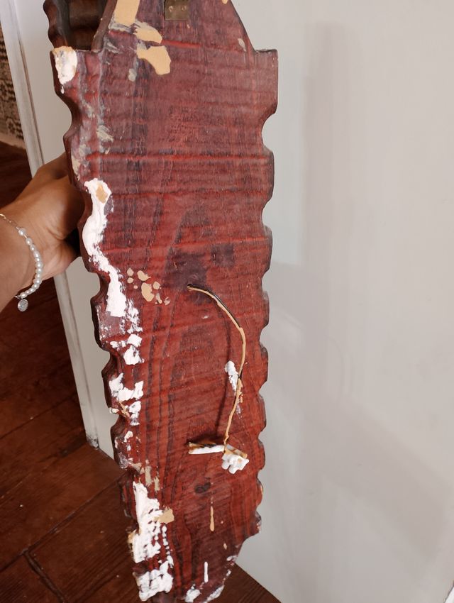 Apliques pared madera antiguos