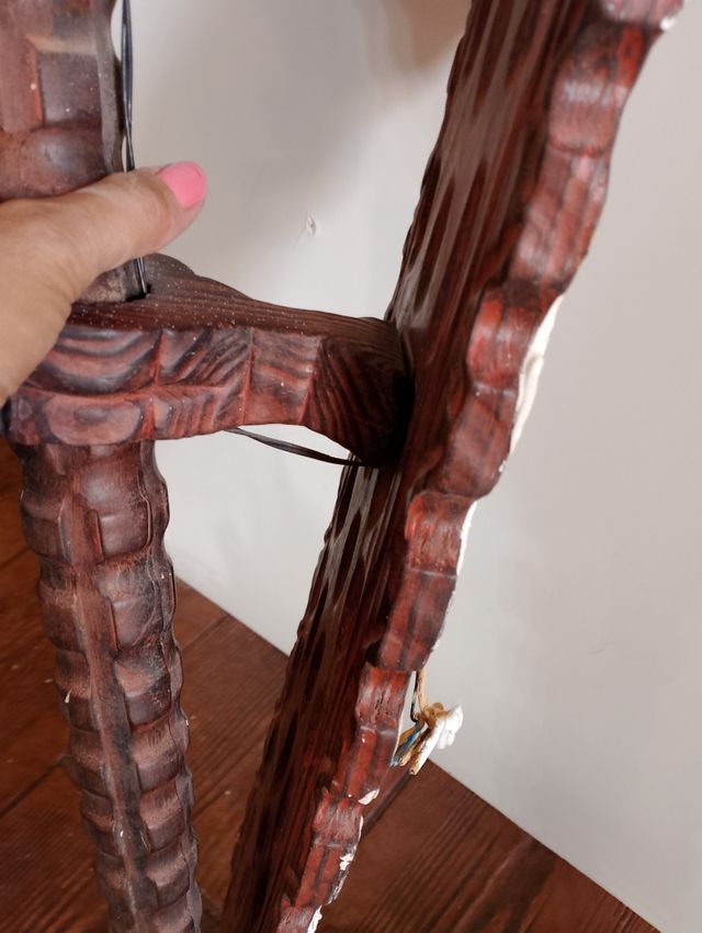 Apliques pared madera antiguos