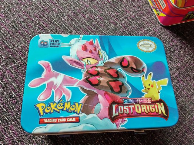 4 Latas Metálicas Pokémon