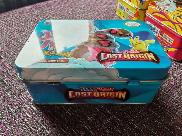 4 Latas Metálicas Pokémon