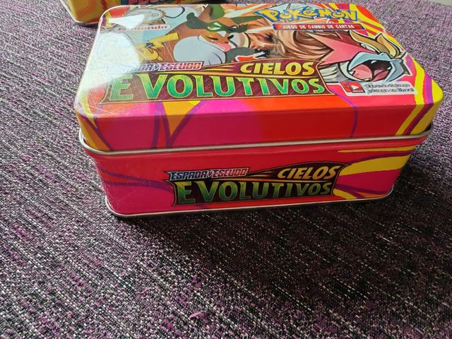 4 Latas Metálicas Pokémon