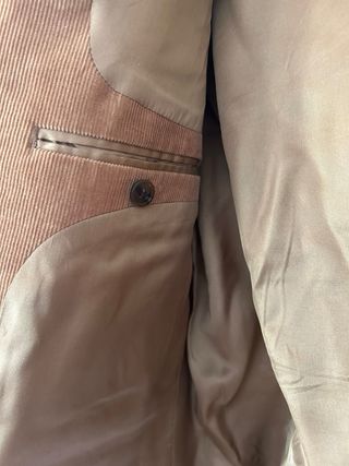 Chaqueta pana marrón - talla M