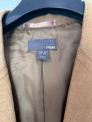 Chaqueta pana marrón - talla M