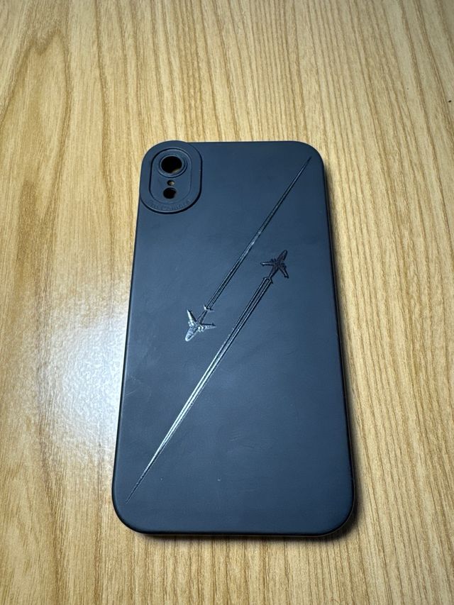 iPhone Xr negro - impecable + FUNDA
