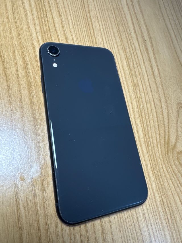 iPhone Xr negro - impecable + FUNDA