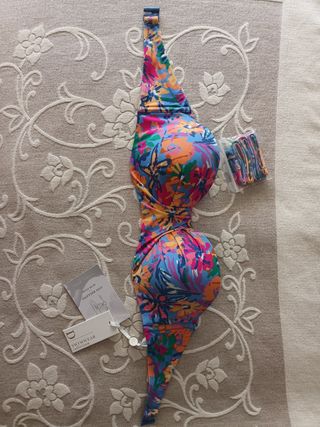 Bikini multicolor - Parte superior