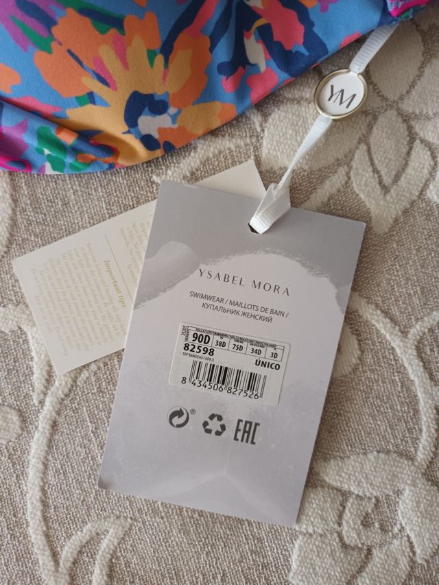 Bikini multicolor - Parte superior