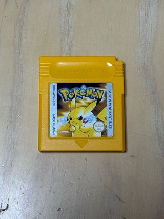 Pokémon Amarillo Game Boy