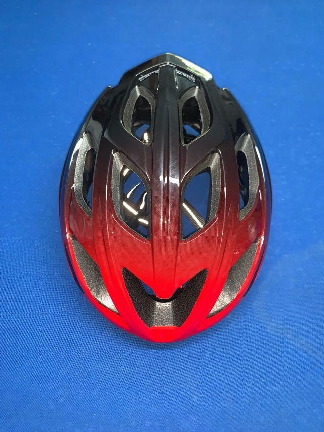 Casco bici RNox negro-rojo