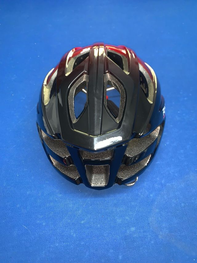 Casco bici RNox negro-rojo