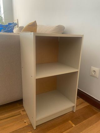 Mesita de noche Ikea blanca