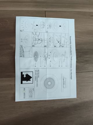 Ventilador Mantra Tibet 65cm blanco
