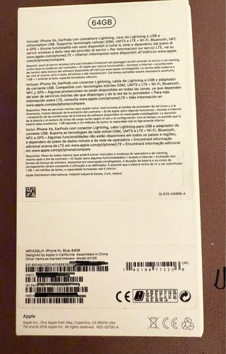 iPhone XR Azul 64GB