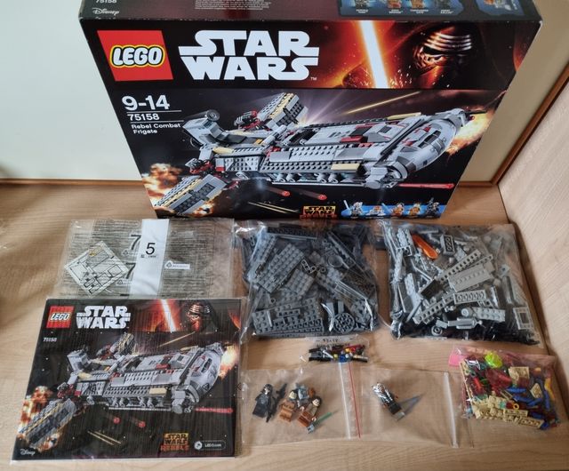 Lego Star Wars 75158 Rebel Combat Frigate *RARO*
