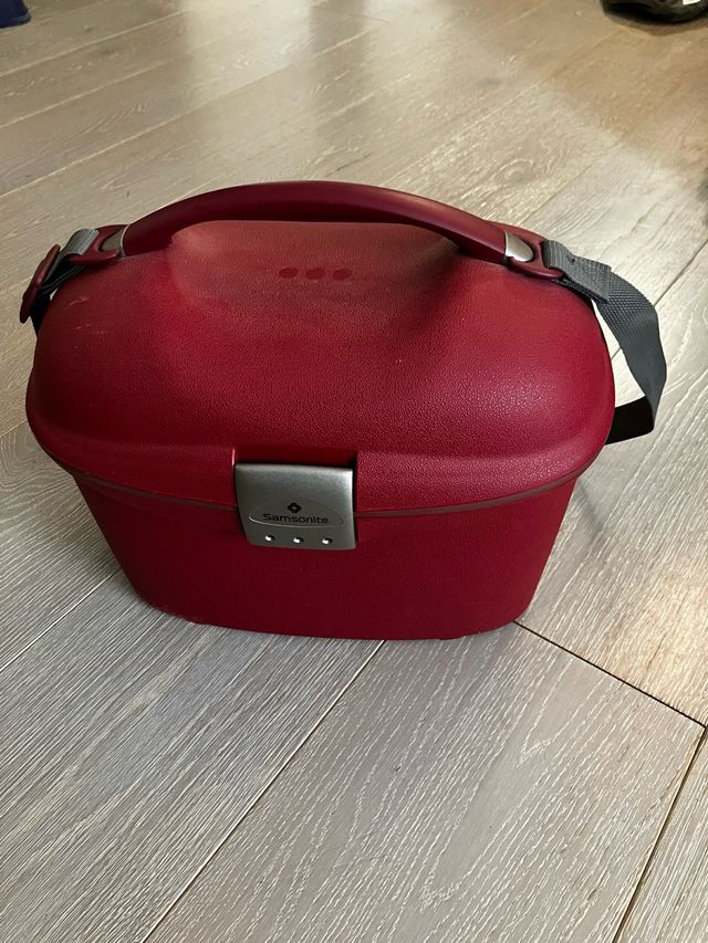 Neceser Samsonite rojo