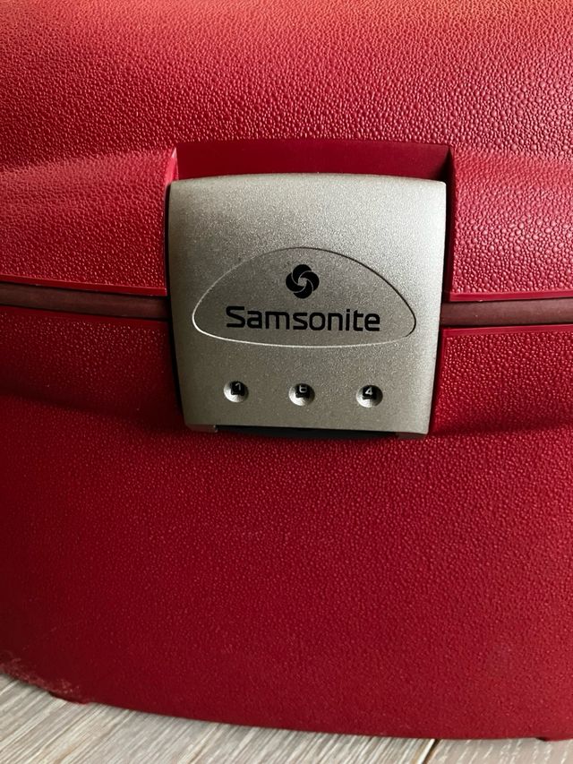 Neceser Samsonite rojo