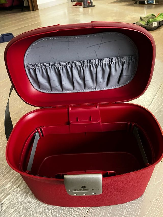 Neceser Samsonite rojo